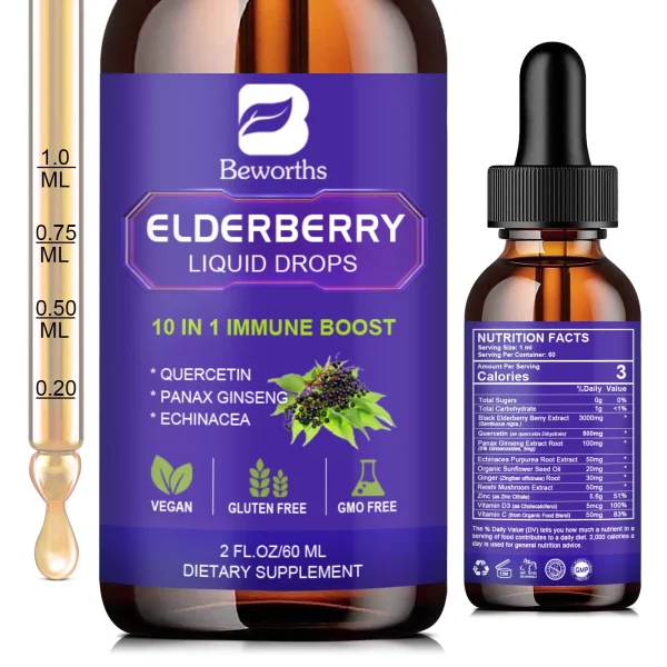 Black Elderberry Drops