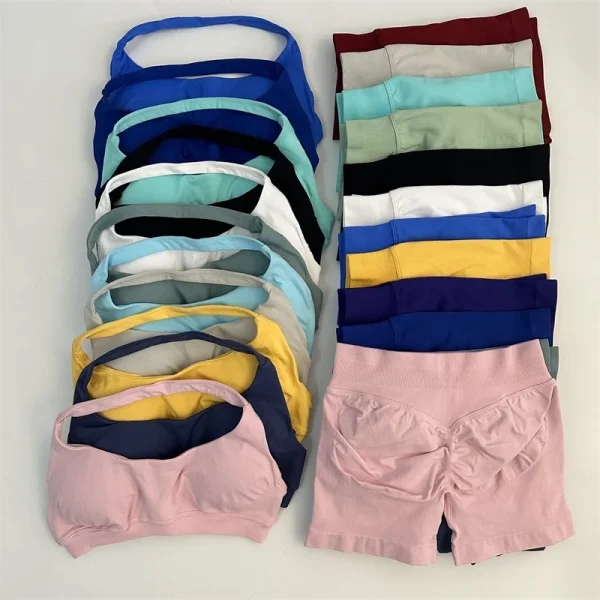 Shorts Seamless Scrunch Sets