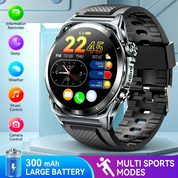 Smart Watch Bluetooth Health Monitor Waterproof